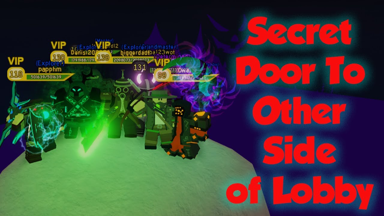 Finding Easter Egg In New Lobby Update Roblox Dungeon Quest Trolling People To Give Legendary - roblox dungeon quest easter eggs