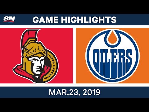 NHL Game Highlights | Senators Vs. Oilers – March 23, 2019