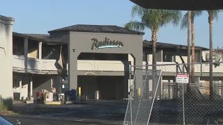 West Sacramento hotel under renovation goes up in flames