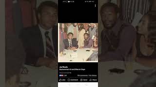 Muhammad Ali And Marvin Gaye