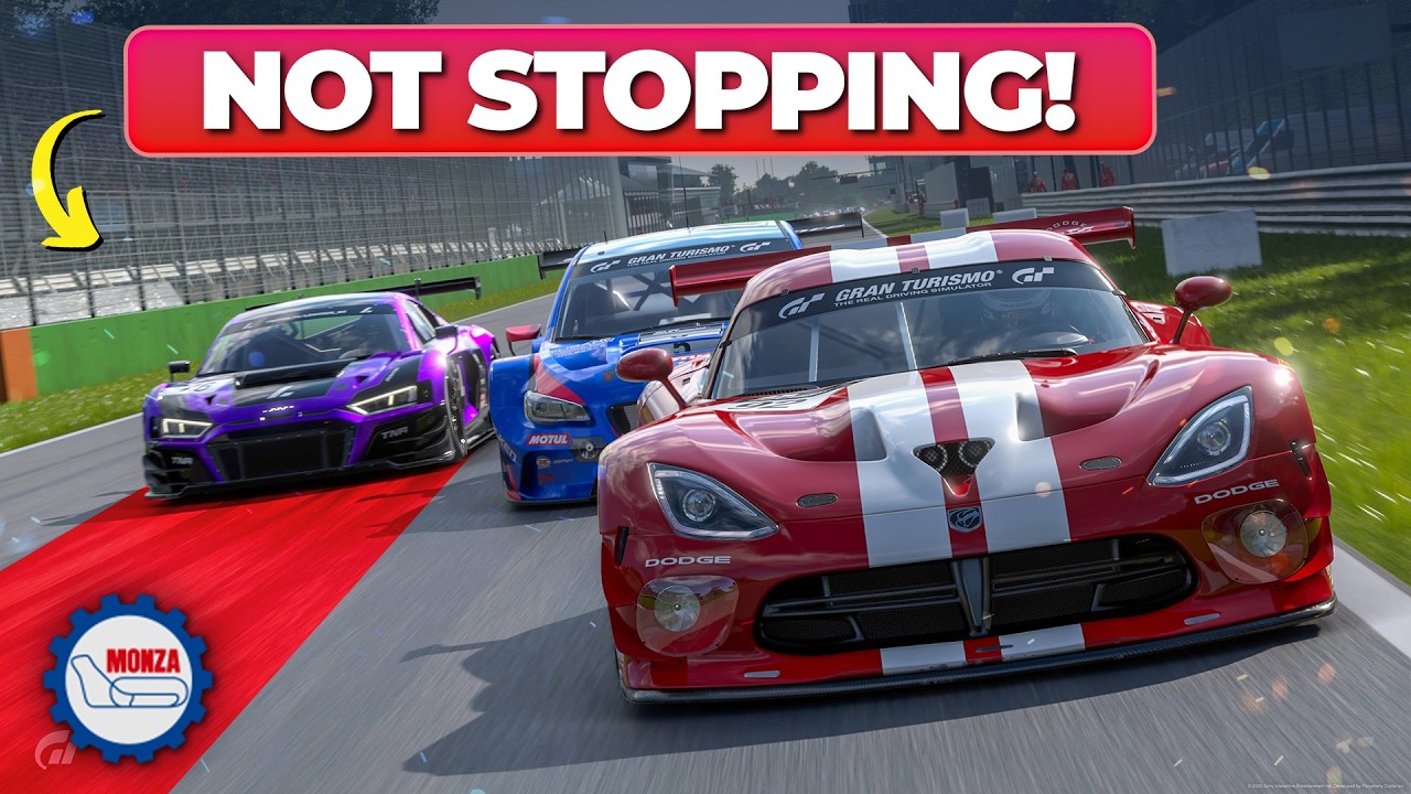 Monza in GT7 Is Brutal, Here’s How I Survived It!