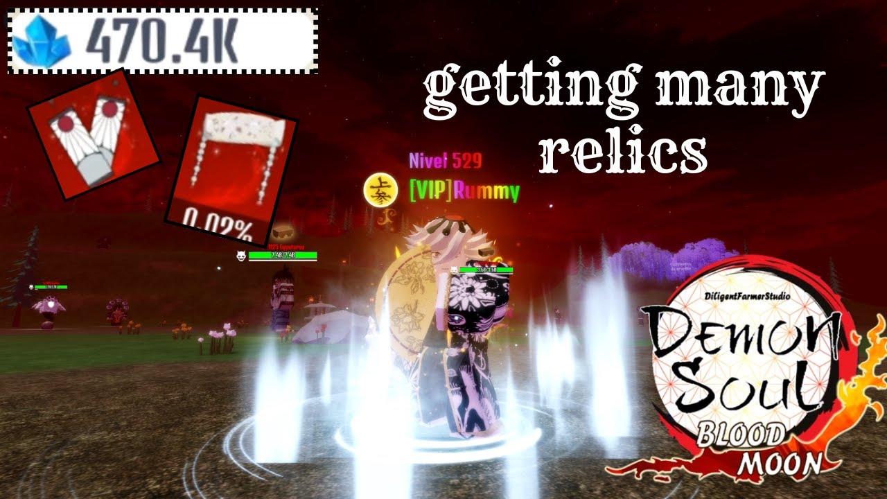 Demon Soul Simulator - Spending 470k Crystals (Mythic Relics) #1