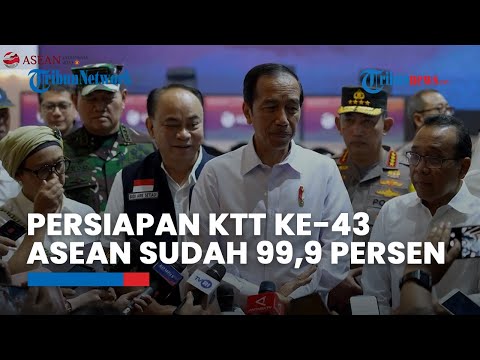 Jokowi Sebut Persiapan KTT Ke-43 ASEAN di Jakarta Sudah 99,9 Persen
