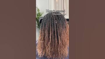 Microlocs Journey 🔥 6 months #naturalhair #microlocs #hair #freedom