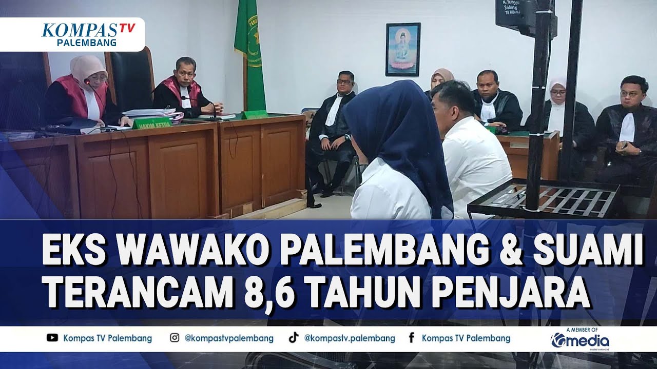 Korupsi Dana PMI, Mantan Wawako Palembang & Suami Terancam 8,6 Tahun Penjara!