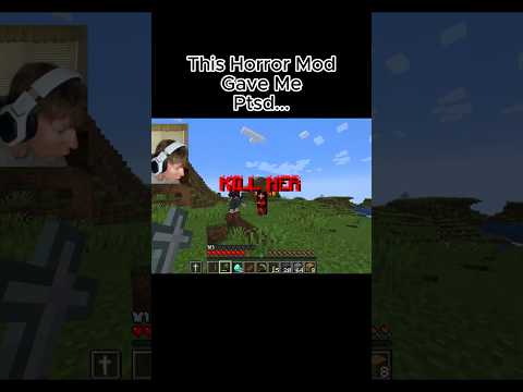This Mod Gave Me Ptsd... #minecraft #horror #hunted #scary #funny