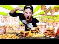 THE SUPERCHARGED WHATABURGER MENU CHALLENGE! (12,000+ CALORIES)