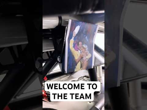 We had a surprise for Hélio. #motorsports #trackhouse #nascar #racing #hélio #daytona500 #indy500