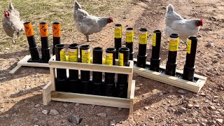 How to Re-Purpose your HDPE Excalibur Mortar Tubes in Racks
