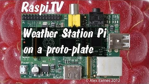 Raspberry Pi Weather Station on a Proto-Plate