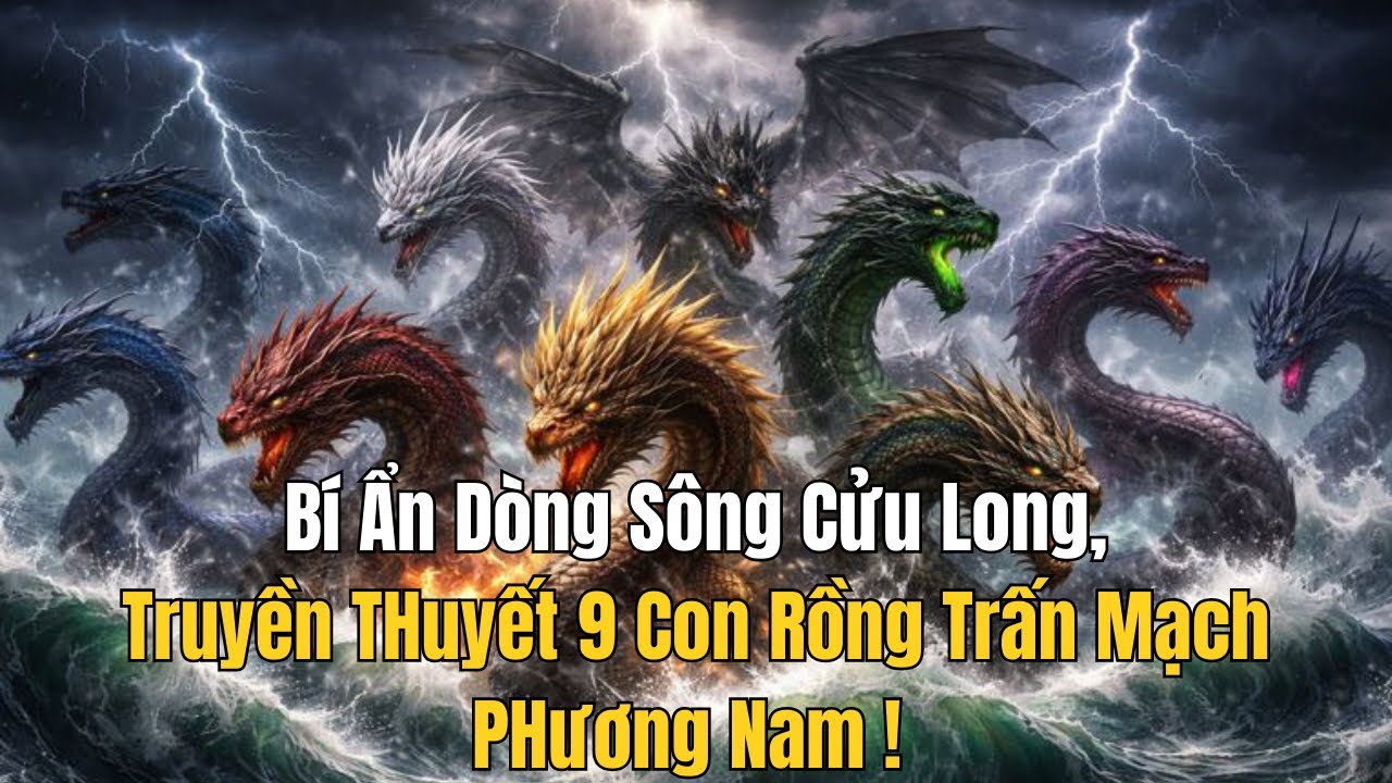 Bí Ẩn Dòng Sông Cửu Long | Truyền Thuyết 9 Con Rồng Trấn Giữ Phương Nam ...