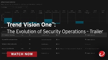 Trend Vision One™: The Evolution of Security Operations (Trailer) (XDR)