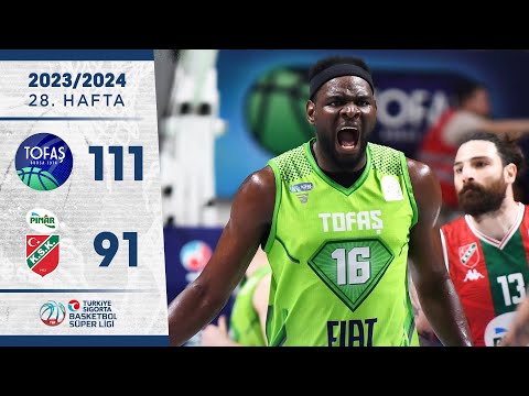TOFAŞ (111-91) Pınar Karşıyaka - Türkiye Sigorta Basketbol Süper Ligi - 2023/24