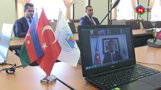 NTV xəbər 05 06  2021 NDU da Beşinci Beynəlxalq Asiya Müasir Elmlər Konfransı  keçirilib