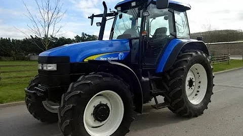 Jak široký je traktor New Holland tm140?