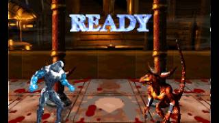 [SNES] Killer Instinct | Glacius Gameplay | Hard Level