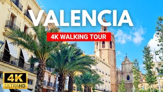 VALENCIA Old Town Walking Tour 4K | Summer 2023 | Spain