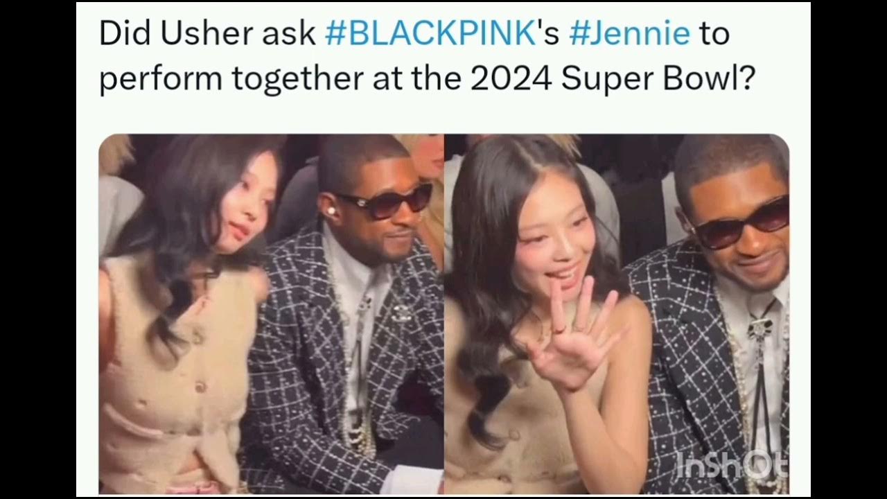 IT'S HAPPENING: BLACKPINK's Jennie and Usher's interaction at