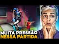 ME PRESSIONARAM AO MÁXIMO E EU PRECISEI JOGAR O FINO - FREE FIRE MOBILE