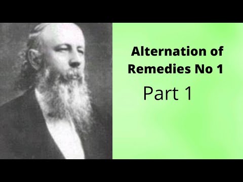 Alternation of Remedies 1(Part 1)