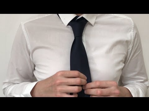 Tuto : Comment faire un noeud de cravate simple et rapide - YouTube