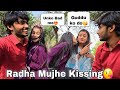 Radha mujhe kissing  guddu vlogs