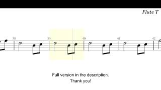 Game of Thrones Flute Sheet