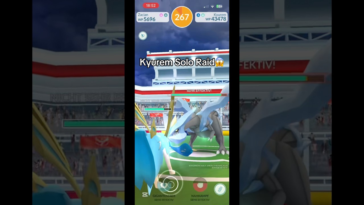 Соло-рейд Кюрем!🥳😱 