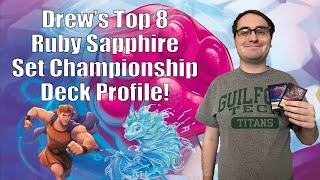 Drew's Top 8 Ruby Sapphire Deck | 30 Person Set Championship | Dose of Drew