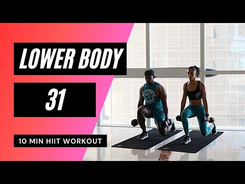 10 MIN LEG WORKOUT AT HOME // HIIT