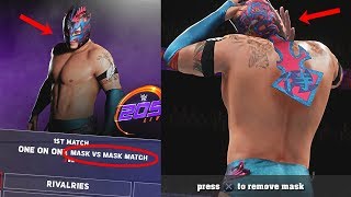 WWE 2K18 - What Happens if Kalisto LOSES a Mask vs Mask match in WWE 2K18 Universe?