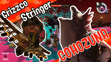 GRIZZCO STRINGER VS. COHOZUNA - The new Grizzco Weapon  - Salmon Run - Splatoon 3