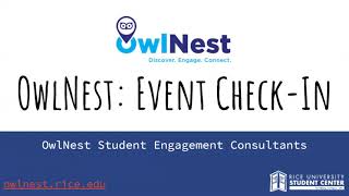 OwlNest Event Check-In App Training screenshot 3