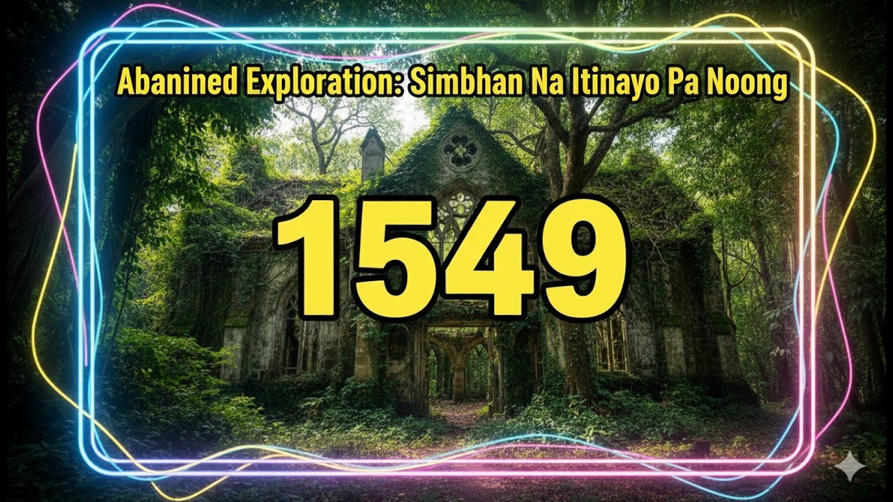 Church Abandoned Exploration: Simbahan Na Itinayo Pa Noong 1549.