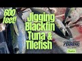 Slow Pitch Jigging Deep - Florida Sport Fishing TV - Catching Tilefish, Tuna, Rigging Tips