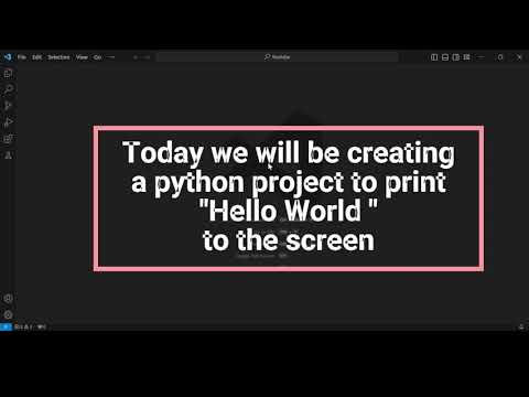 First Python Program Hello World