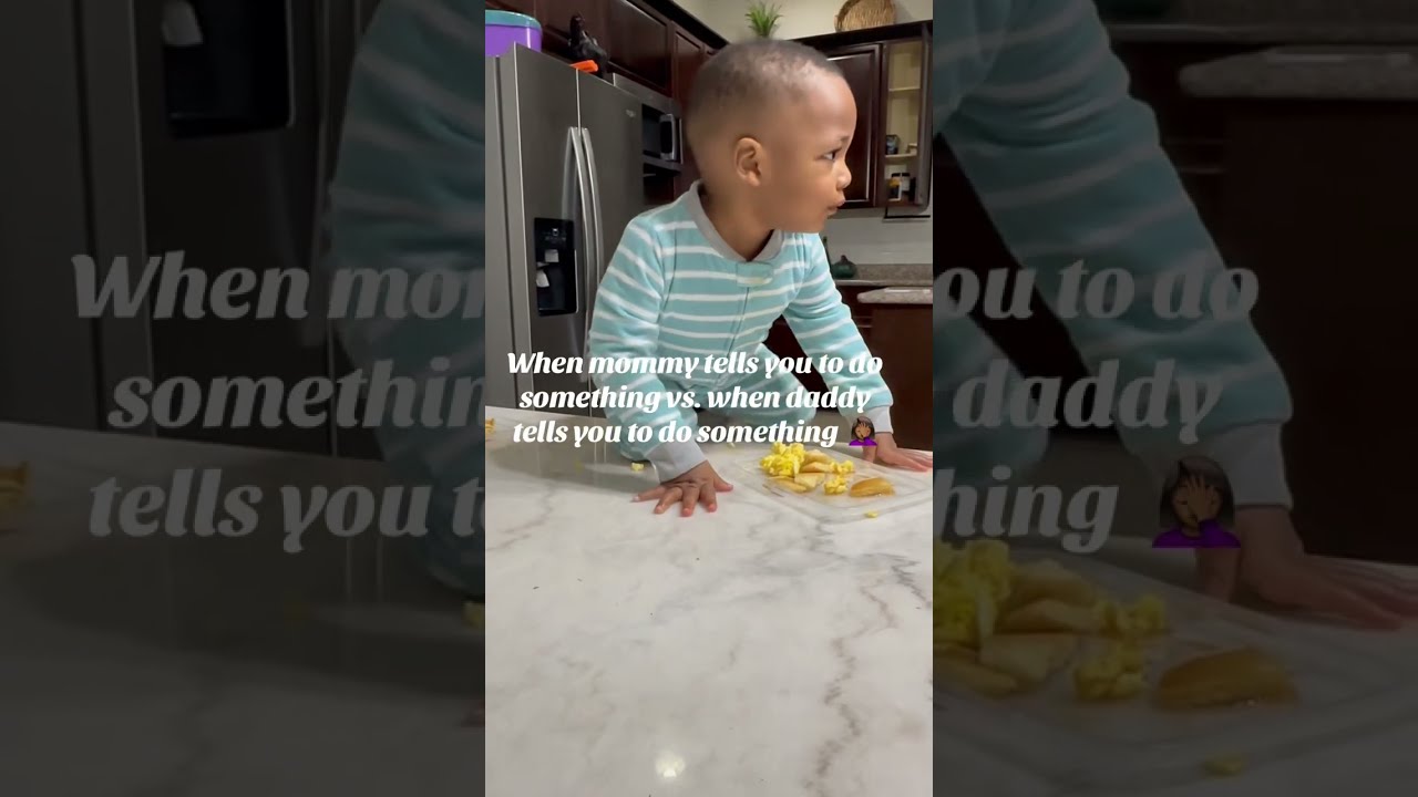 Mommy S Voice VS Daddy Viralvideo Viral Mommylife Parentinglife Parentingadvice