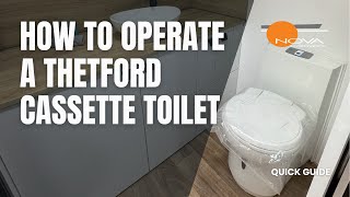 How to Use a Thetford Cassette Toilet