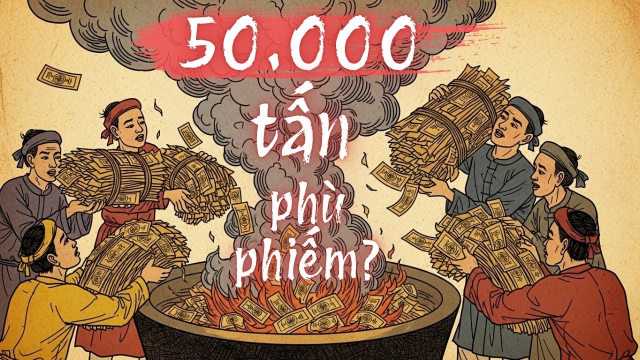 Nguồn gốc tục ĐỐT VÀNG MÃ: Hiếu đạo chân chính hay cuộc chạy đua PHÙ PHIẾM của người sống?