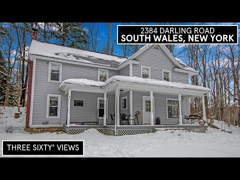 2384 Darling Rd, South Wales, NY home video tour