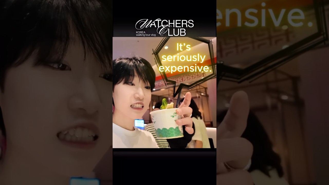 It’s seriously expensive.8,900 won for a scoop of ice cream? 