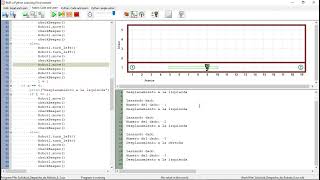 Robótica Educativa - Python - RUR-PLE  - Juego de dados -  Desplazar a la derecha o izquierda.