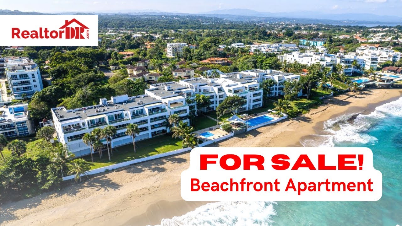 For Sale 3 Bedroom Beachfront Condo in Sosua, Dominican Republic