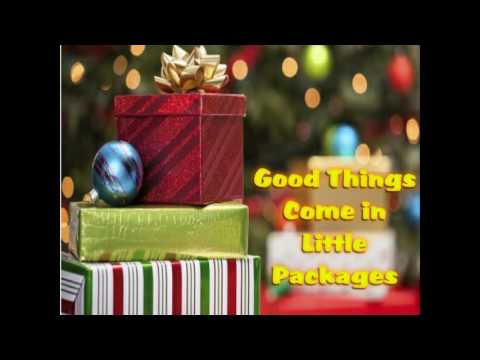 good things come in little packages youtube