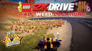 LEGO 2K DRIVE: Big Butte County (All Weed Locations) - HTG