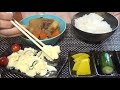 【音フェチ】ポテトサラダと肉じゃがとスイーツを食べる【ASMR Eating Sounds】