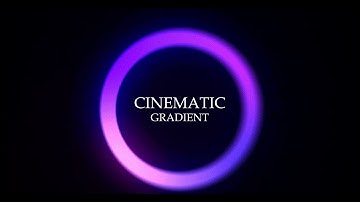 Cinematic Motion Graphics with Gradients in After Effects