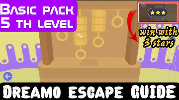 Dreamo escape BASIC PACK (5th) level guide #gameguide #rsgv