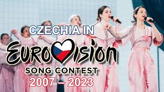 Czechia 🇨🇿 in Eurovision Song Contest (2007-2023)
