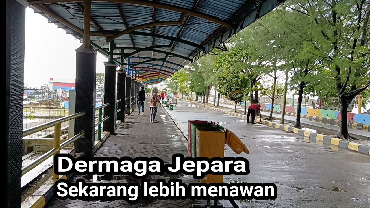 Indahnya dermaga Jepara sekarang ini